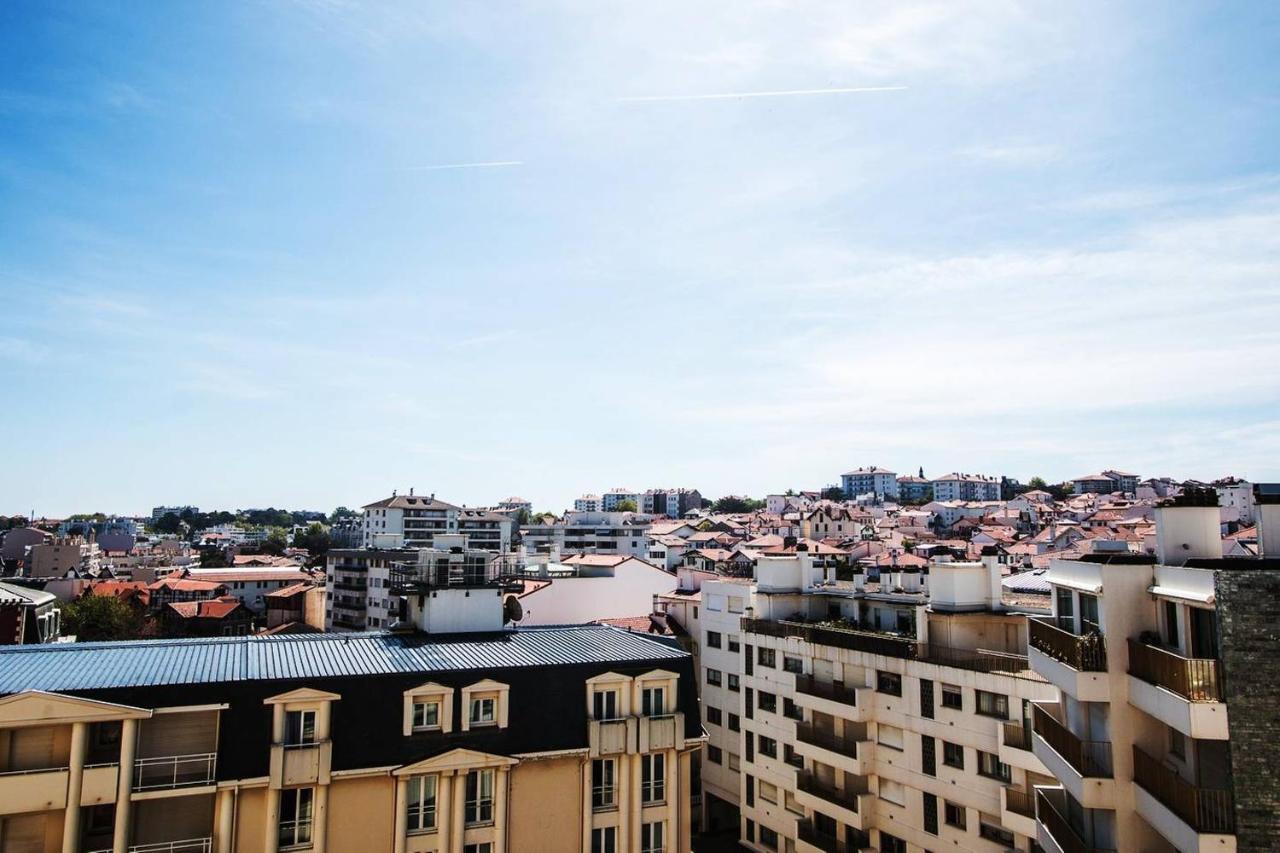 Studio Et Piscine Sur La Grande Plage Biarritz Exteriör bild